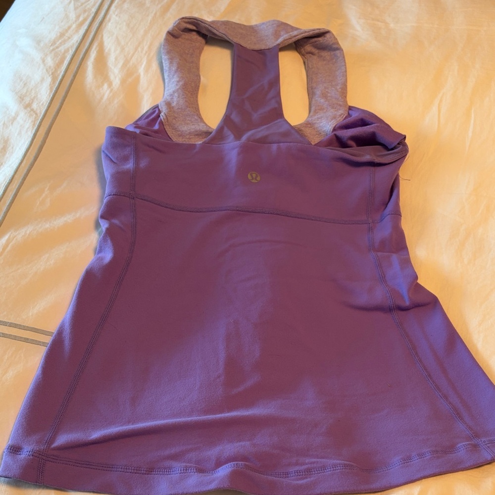 lululemon athletica Violet Racerback Tank with Heathered Back